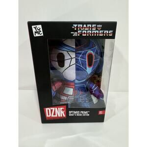 Transformers Optimus Prime DZNR Plush Toy Figure What's Inside Edition YuMe NEW